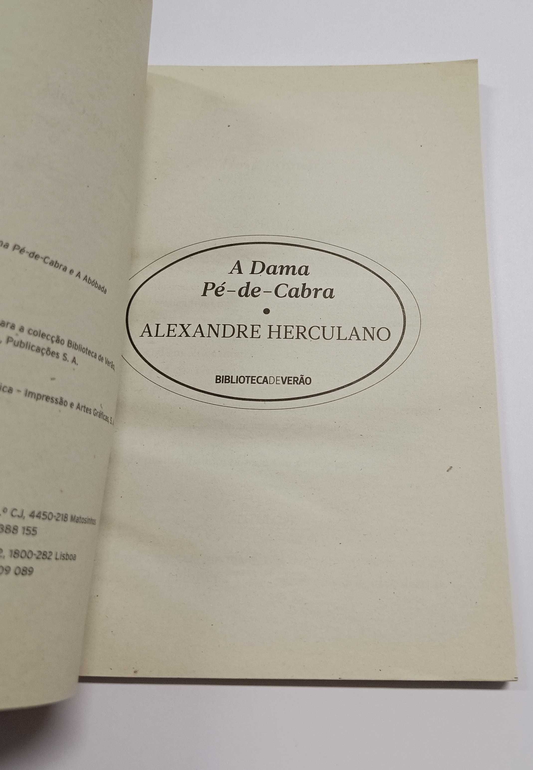 A Dama Pé-de-Cabra, de Alexandre Herculano