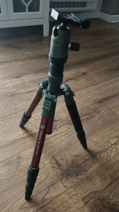 Statyw Fotopro X-go geco z głowicą kulową FPH - 42Q zielono-brązowy