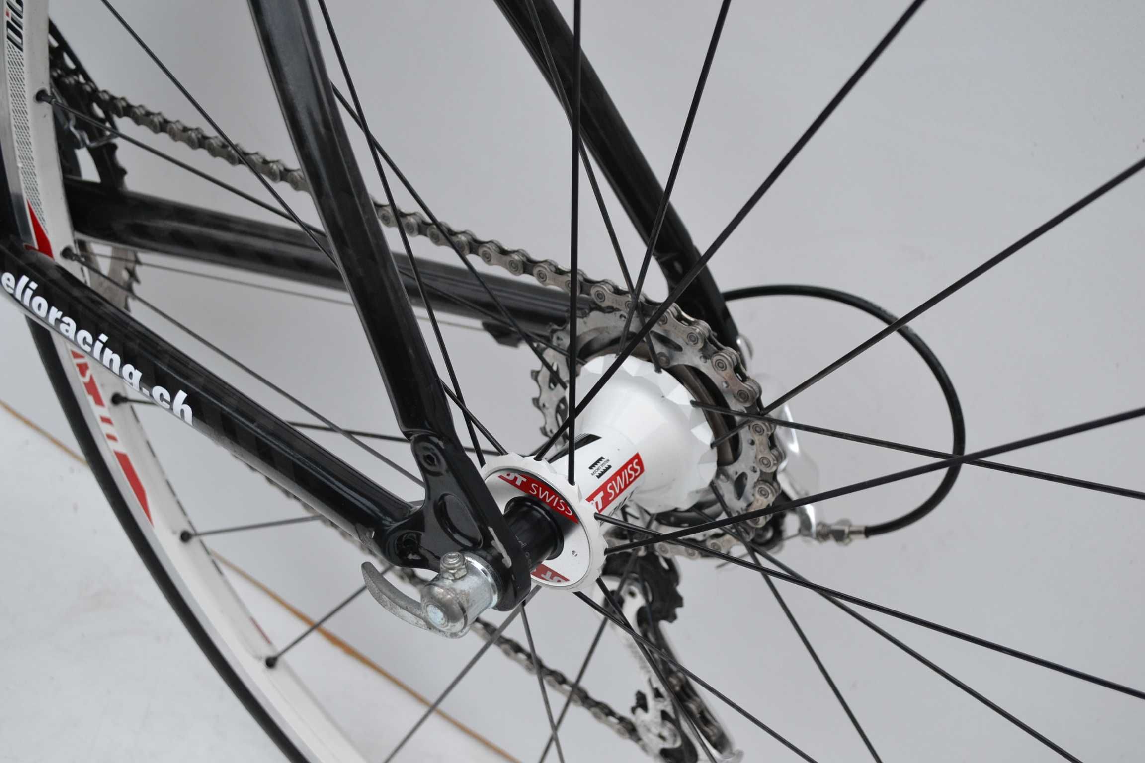 Carbonowa włoska kolarka elio2x10 campagnolo chorus /pomiar mocy rotor