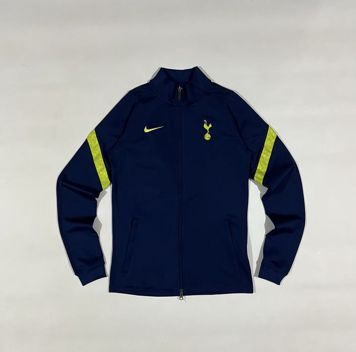 Синя спортивна кофта nike tottenham найк тотенгем олімпіка зіп худи
