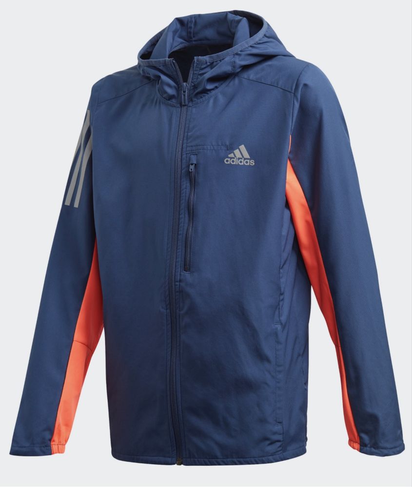 Легкая ветровка Adidas идеальная для бега, футбола