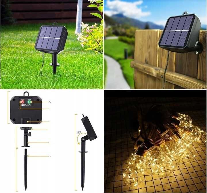 Girlanda Solarna LED  *8m / 16 LED