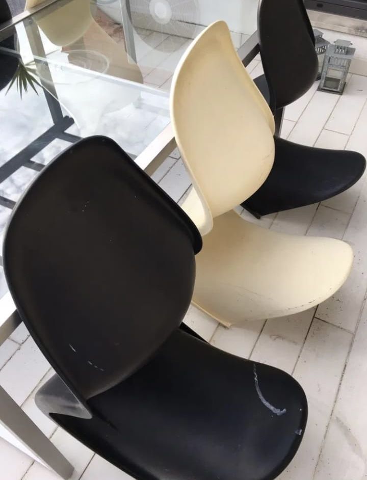 6 Cadeiras tipo Verner Panton