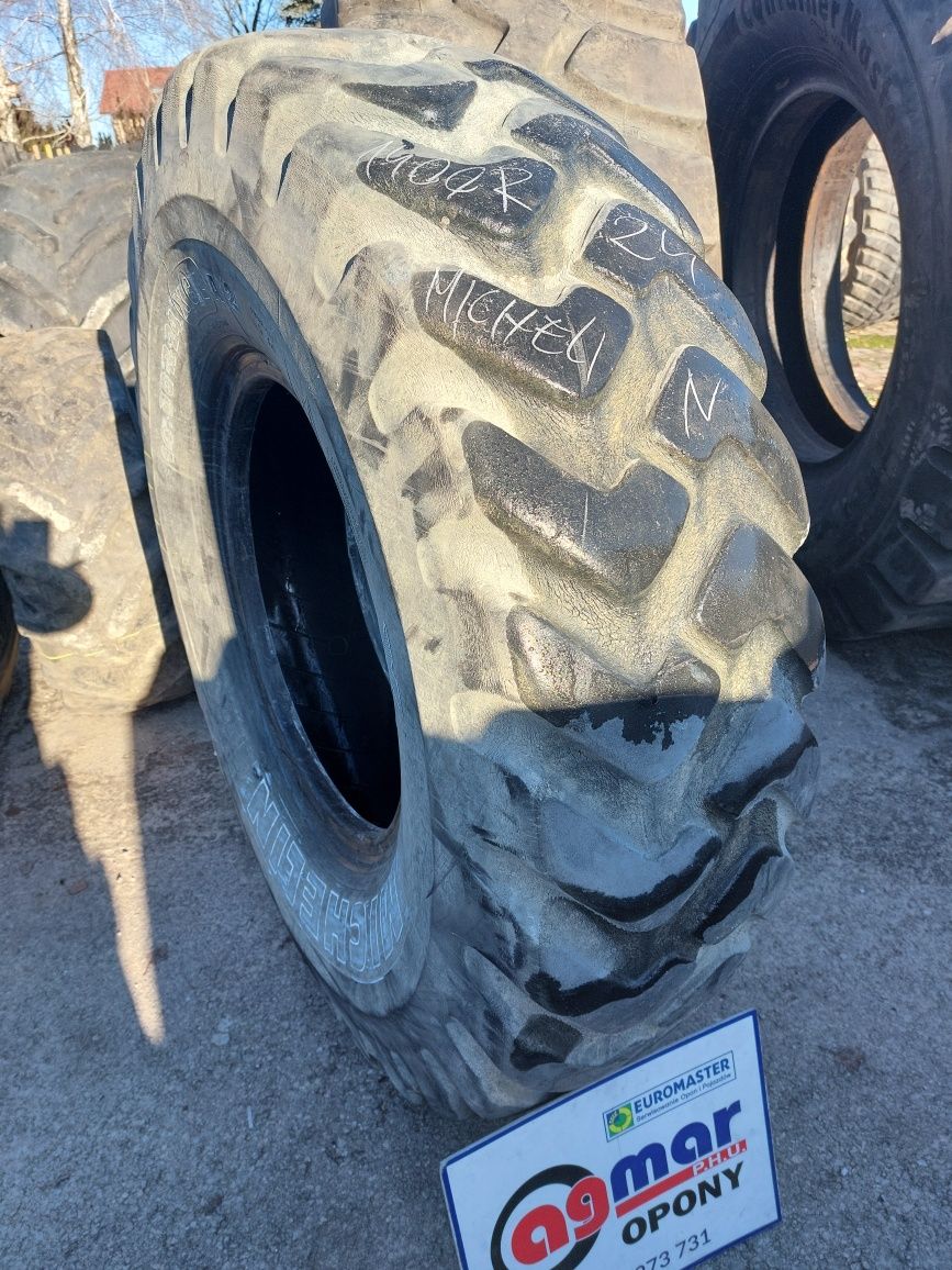 14.00R24 Michelin opona używana rolnicza przemysłowa