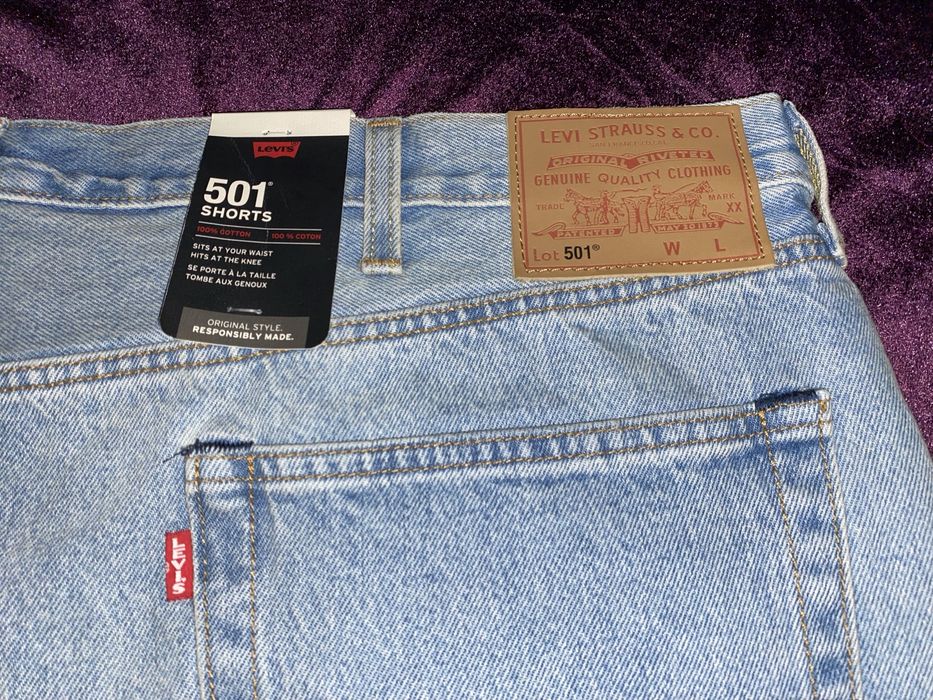 Levi’s 501 nowe jeansowe szorty duże xxxl r. W 46