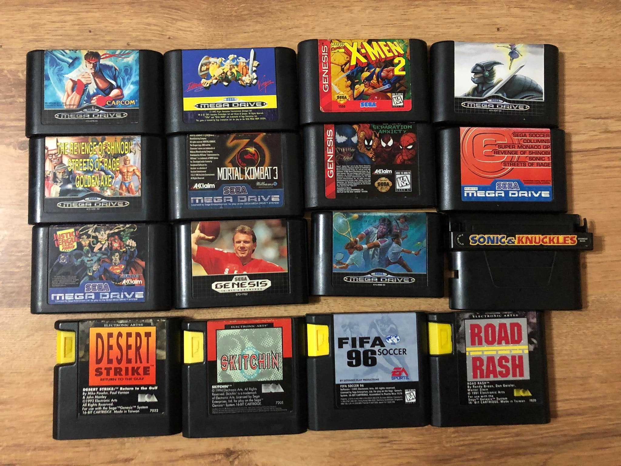 +200 Jogos Mega Drive Sega MegaDrive