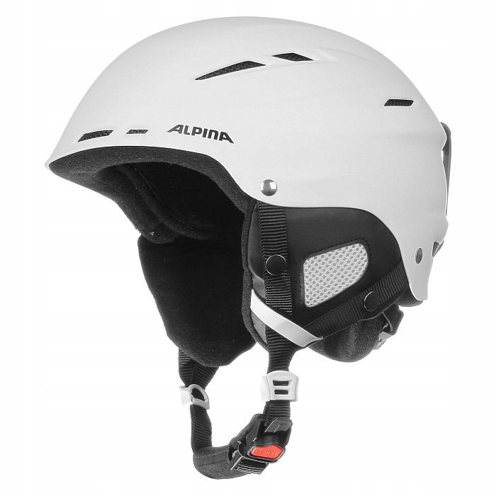 ALPINA BIOM Kask Narciarski WHITE 54-58 cm