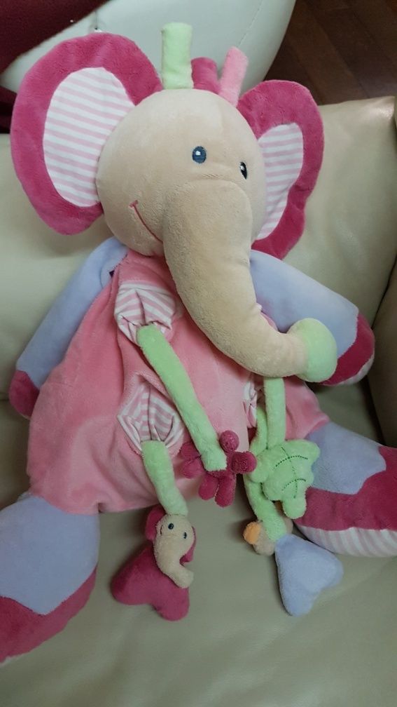 Peluche elefante Nattou