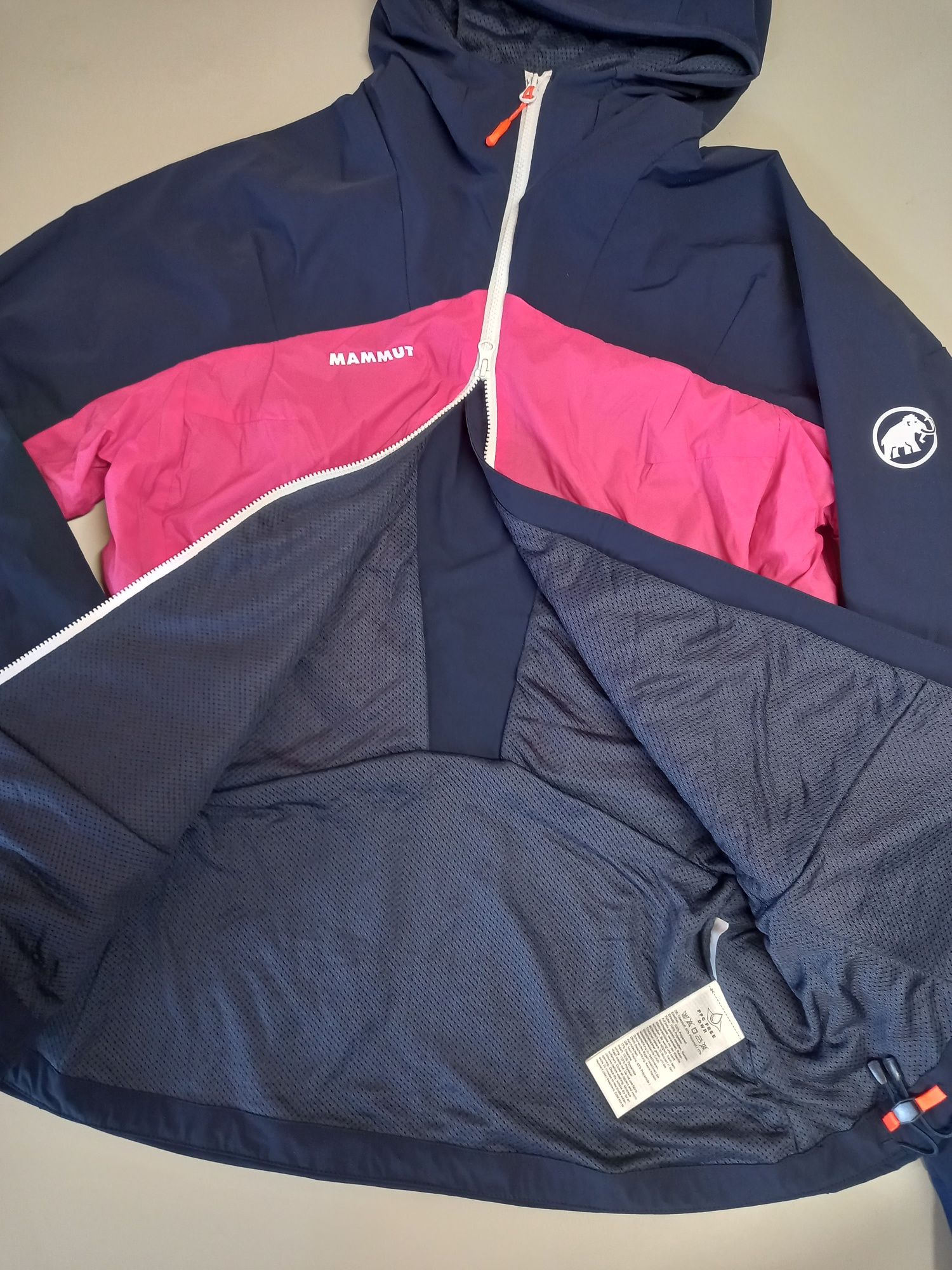 Kurtka hybrydowa skiturowa Mammut Taiss IN Hybrid Hooded różowa r. M