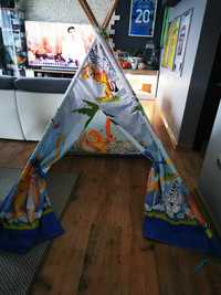 Duzy Namiot dziecięcy do zabawy Tee Pee Tipi Madagascar