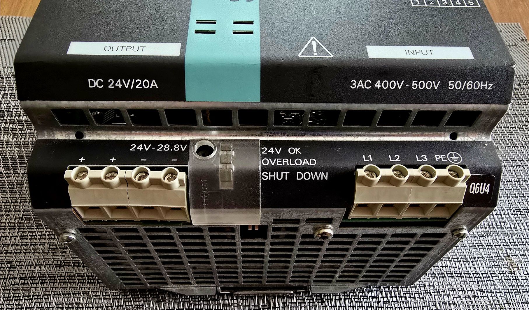 Zasilacz SIEMENS SITOP power 20A, 24V DC, stan idealny