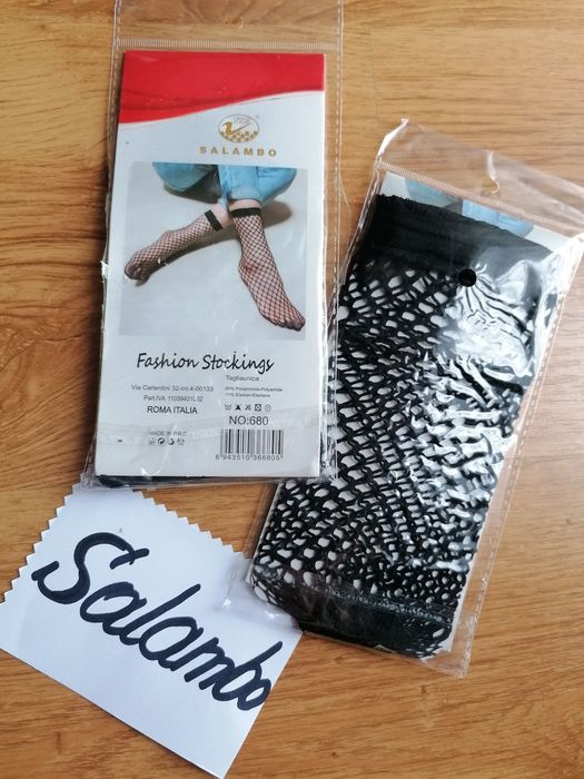 Skarpetki kabaretki 2 pary Salambo