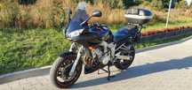 Yamaha FZ6 Yamaha fazer FZ6 bogate wyposażenie kufry, GPS, ogrzewane manetki