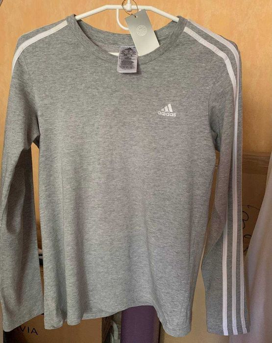 Лонгслів Adidas Essentials 3-Stripes