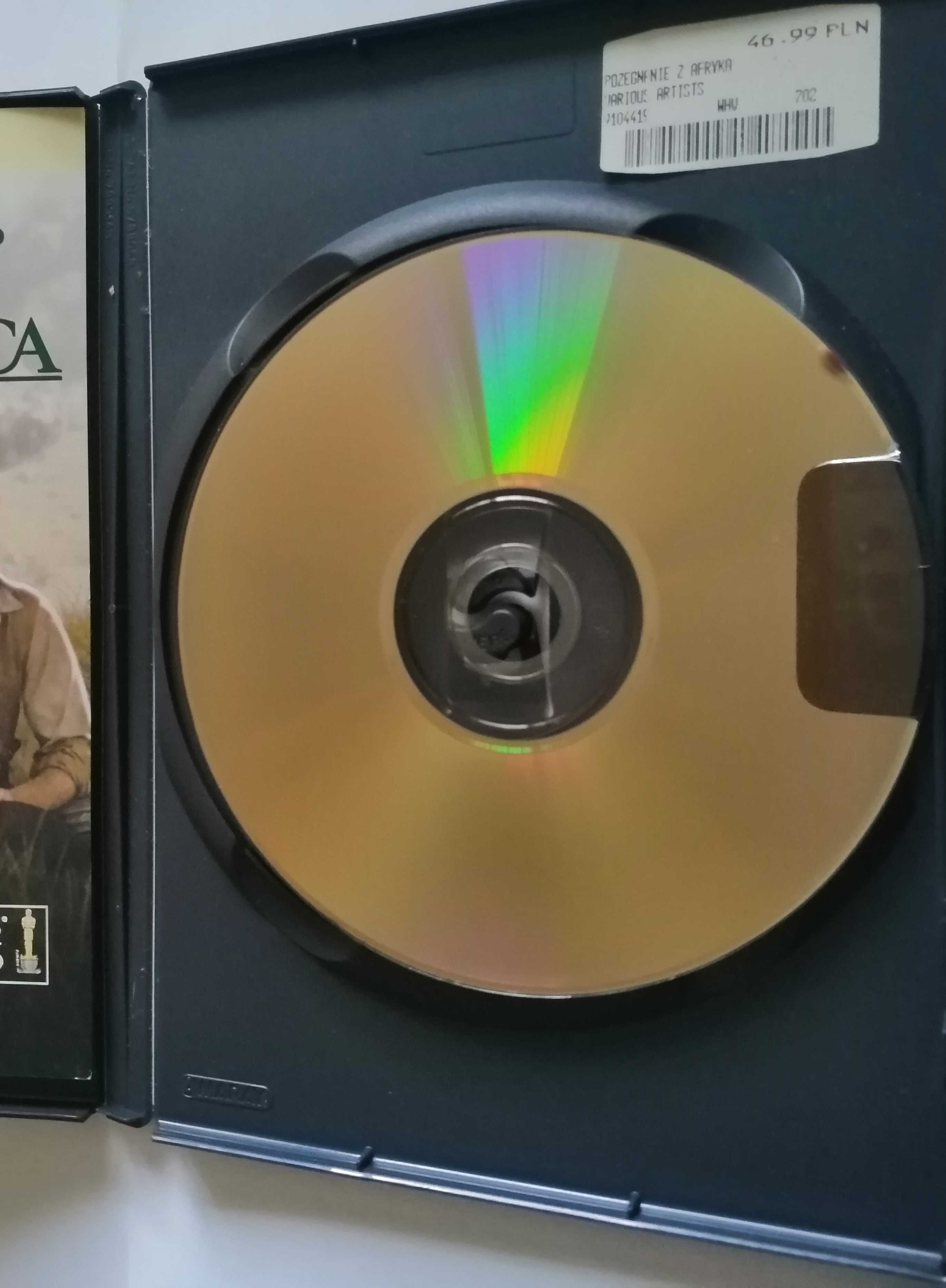 Pożegnanie z Afryką dolby dodatki Retford Streep dvd Oscar