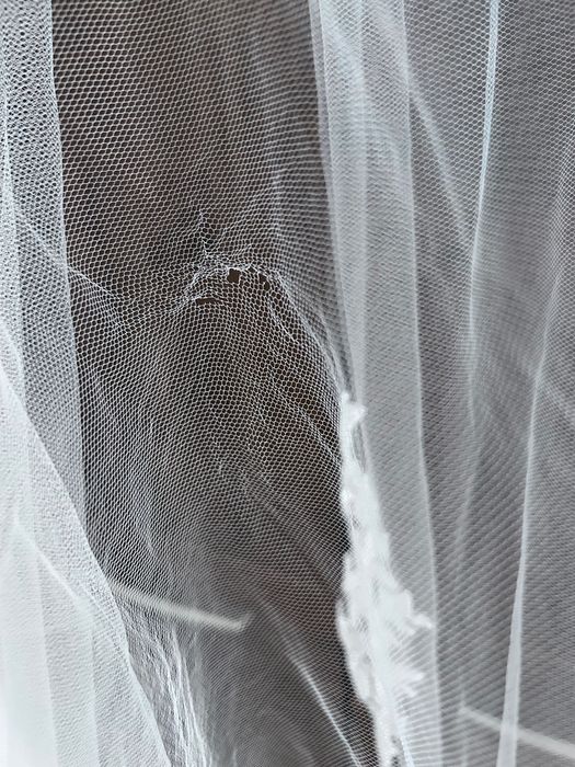 Białe bolerko do ślubu + welon gratis