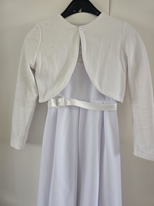 Sukienka alba komunijna zestaw