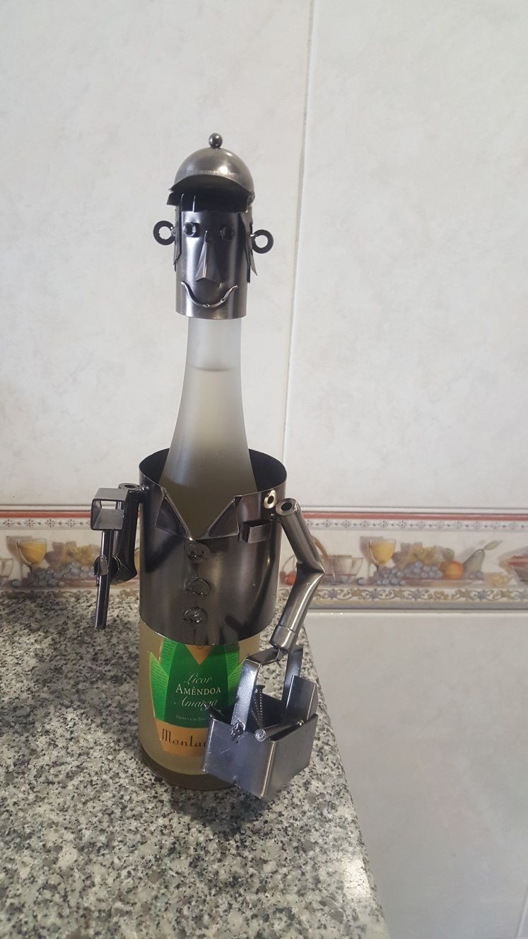suporte para garrafa