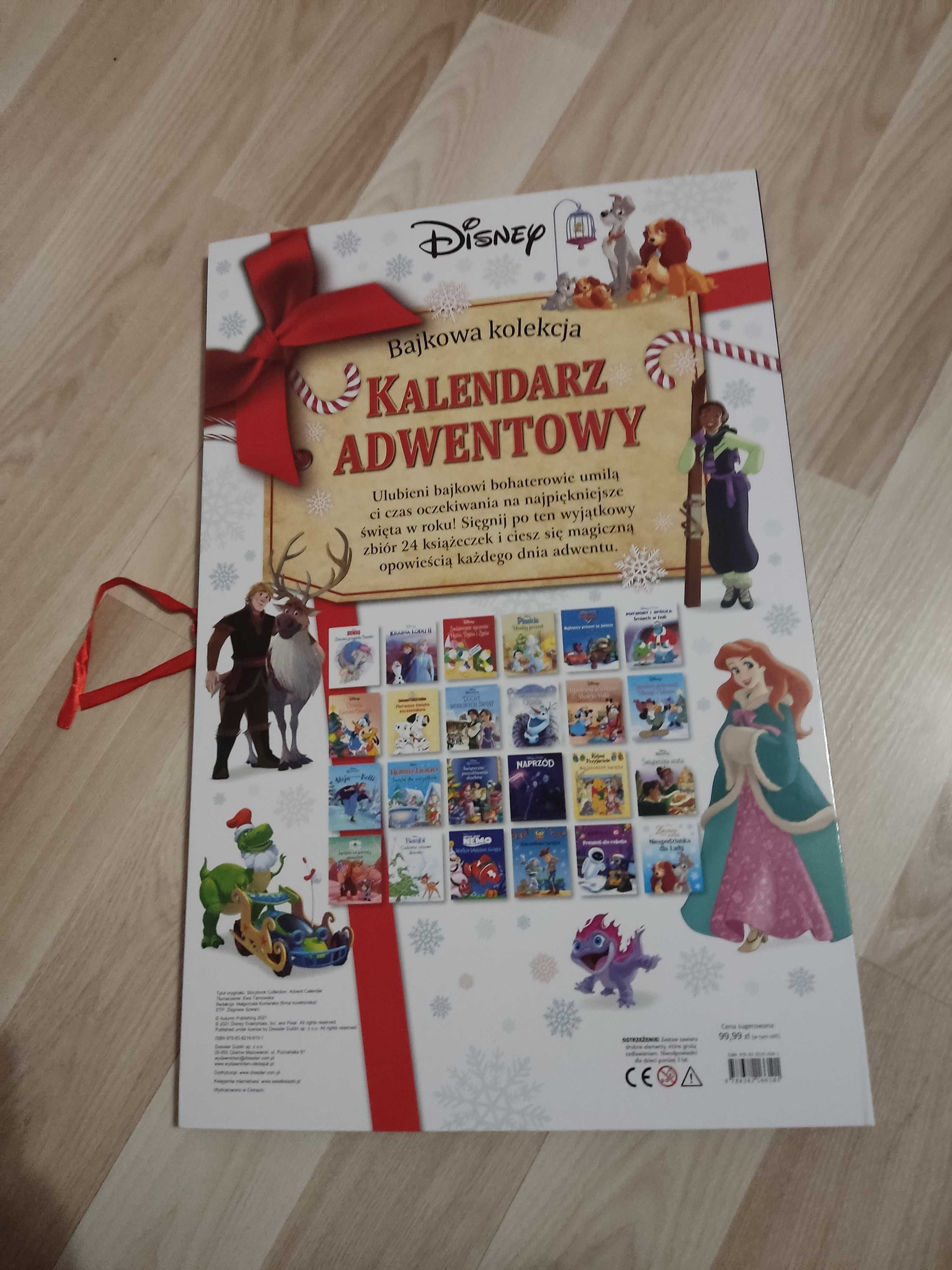 Disney książka kalendarz adwentowy