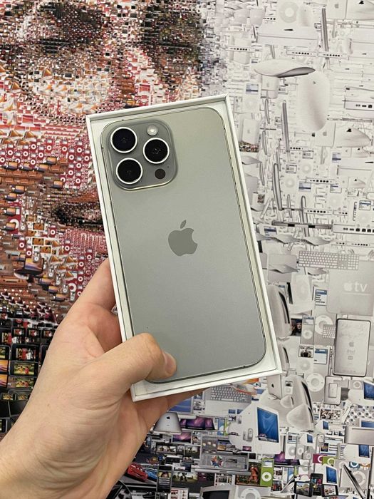 iPhone 15 Pro Max 256GB Natural Titanium ГАРАНТІЯ 6 Місяців айфон