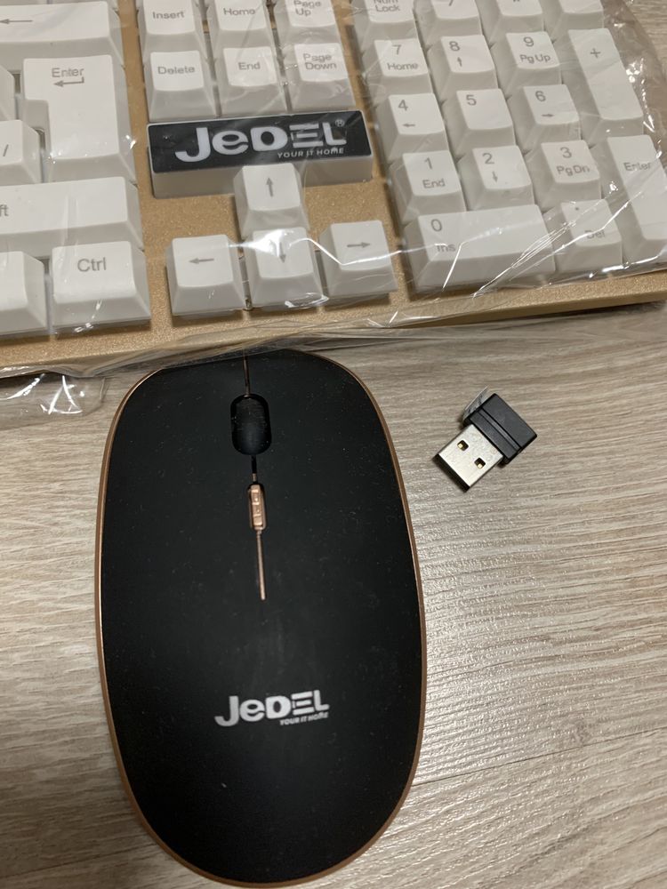 Клавіатура бездротова Jedel RWS7000 + миша
