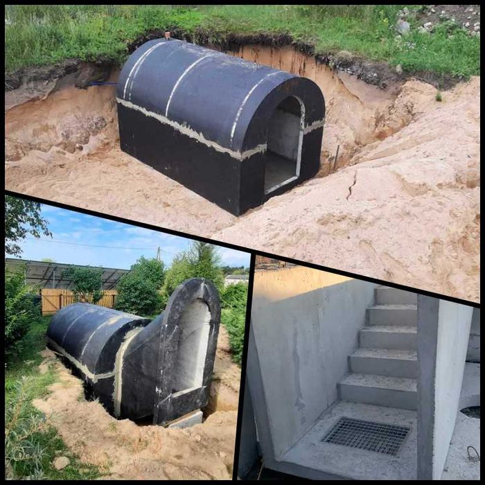 Piwniczka betonowa piwnica ziemianka Wałcz Czaplinek Szczecinek