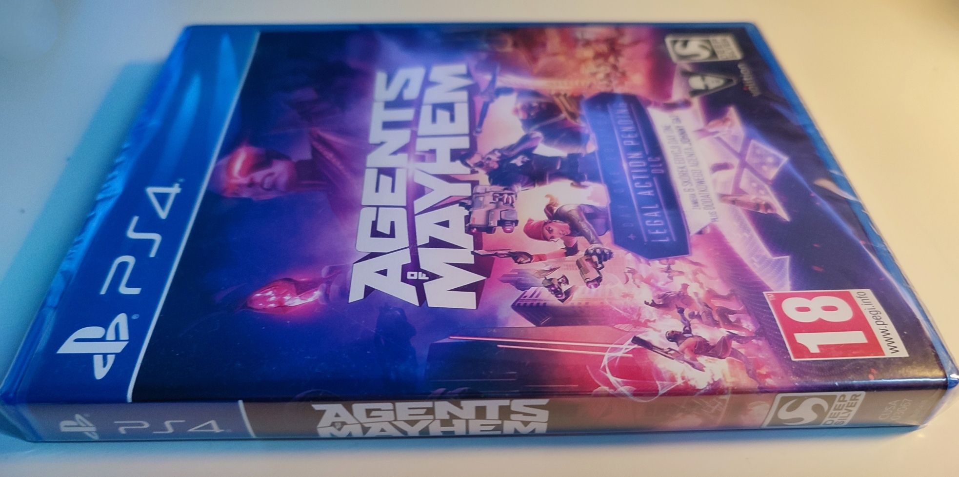 Agents Mayhem PS4 Day One Edition (NOWE, nierozpakowane)