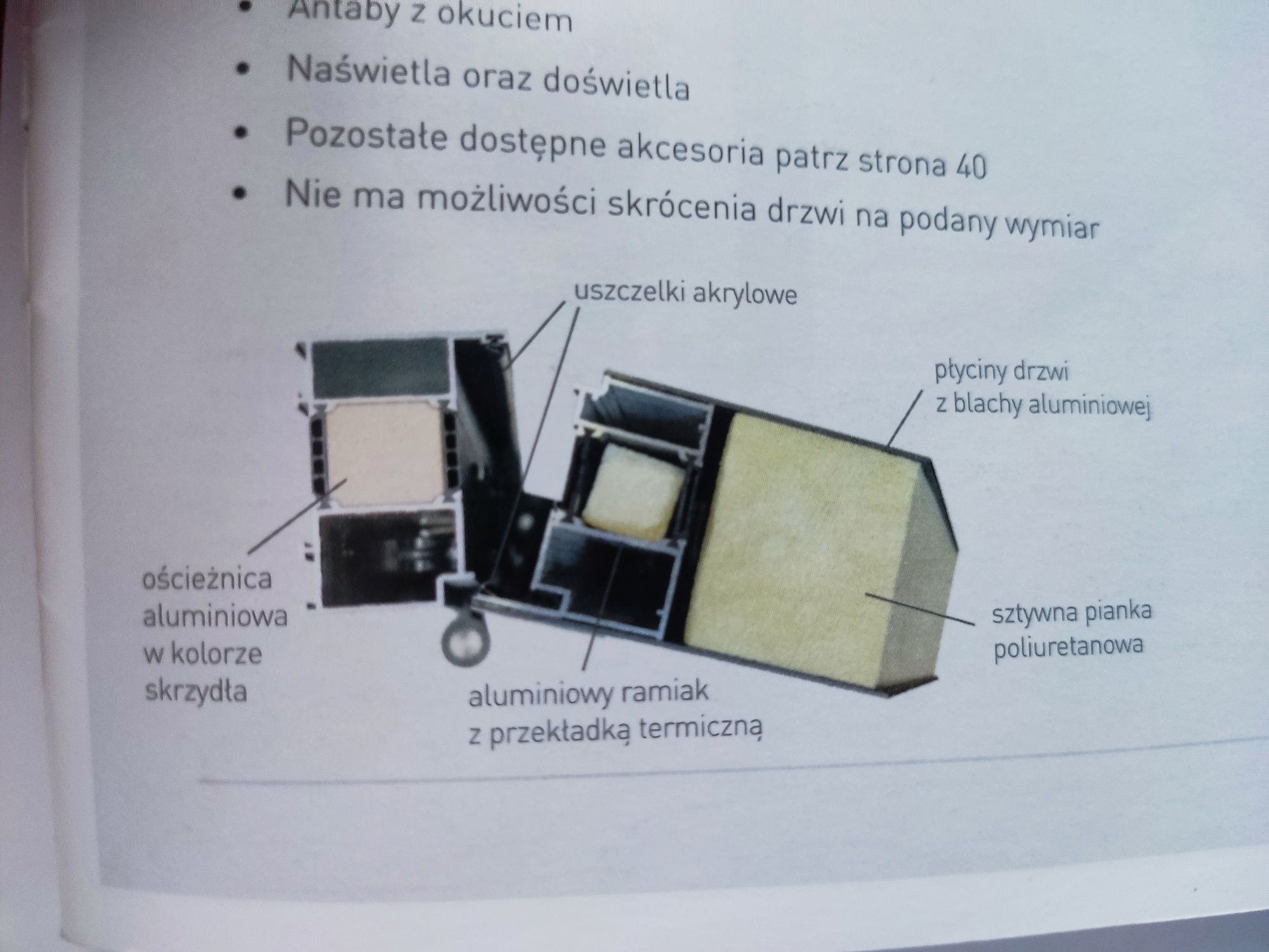 Drzwi Zewnętrzne aluminiowe NOWE!