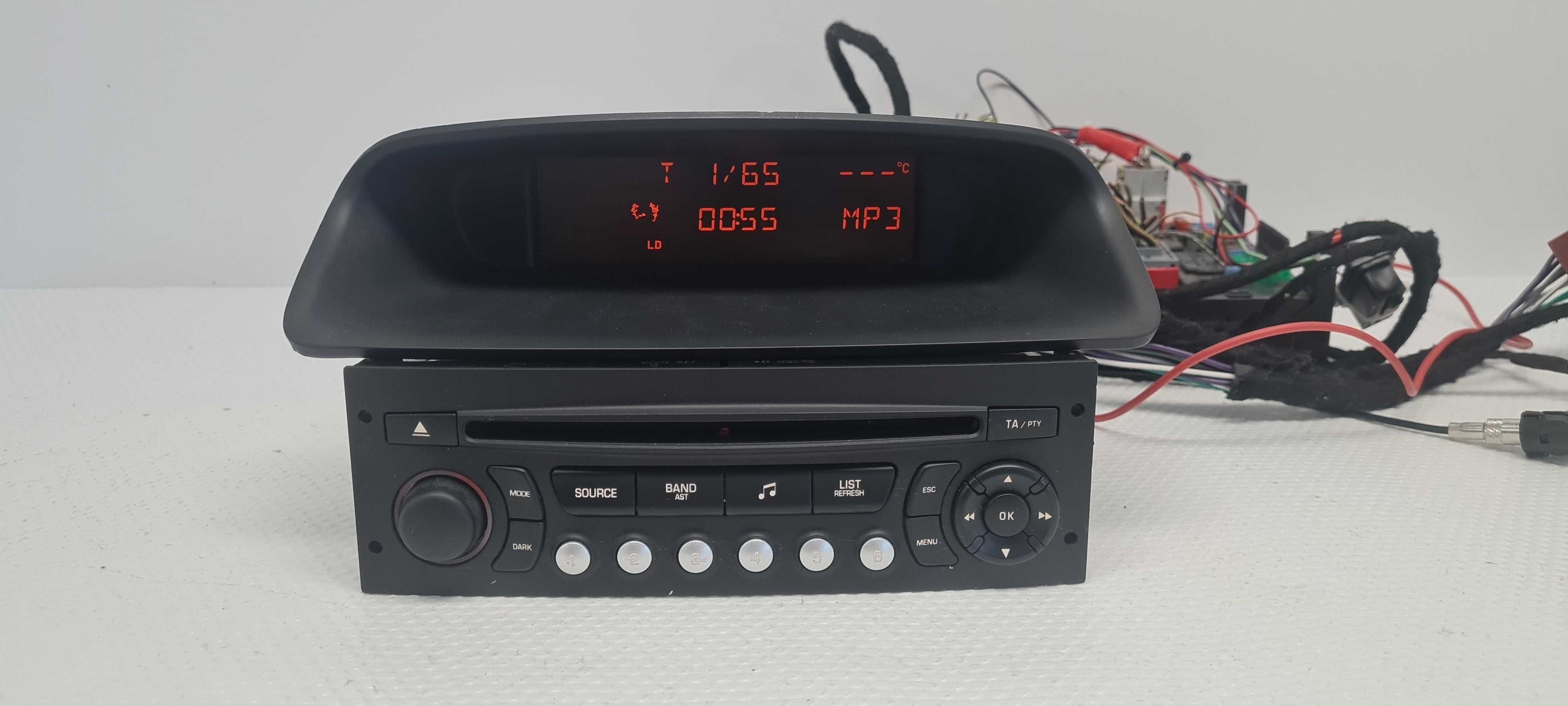 Citroen C3 C5 Fiat Scudo Radio Cd Mp3 Aux 966626---69XT04