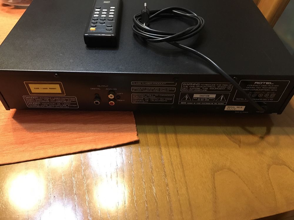 Leitor de CD Rotel  965 BX