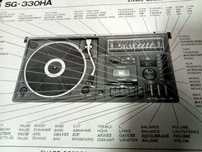 Aparelho de Musica compacto  Sharp