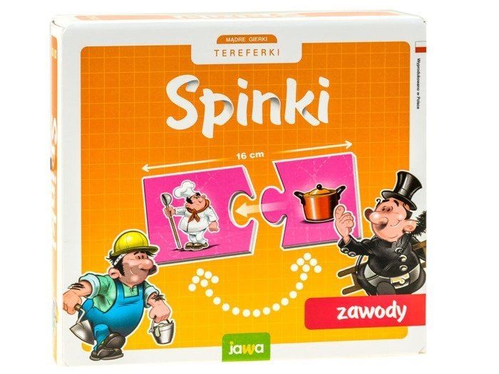 Gra edukacyjna SPINKI Zawody układanka GR0307