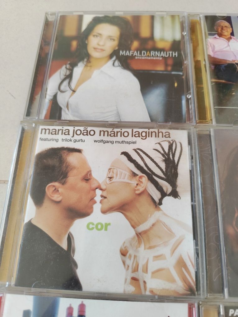 Lote de 10 CDs de Musica Ligeira Portuguesa