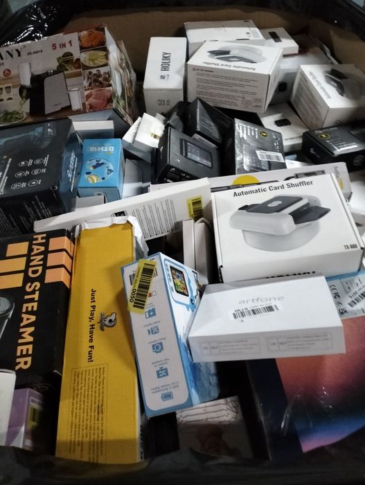 Amazon palety elektronika zwroty konsumenckie