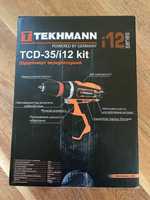 Шуруповерт акумуляторний Tekhmann TCD-35/I12 KIT