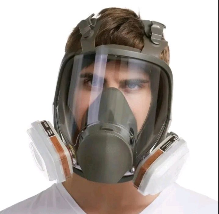 Повнолицьова маска респіратор 4в1 захист від пилу, фарби, і т.д
