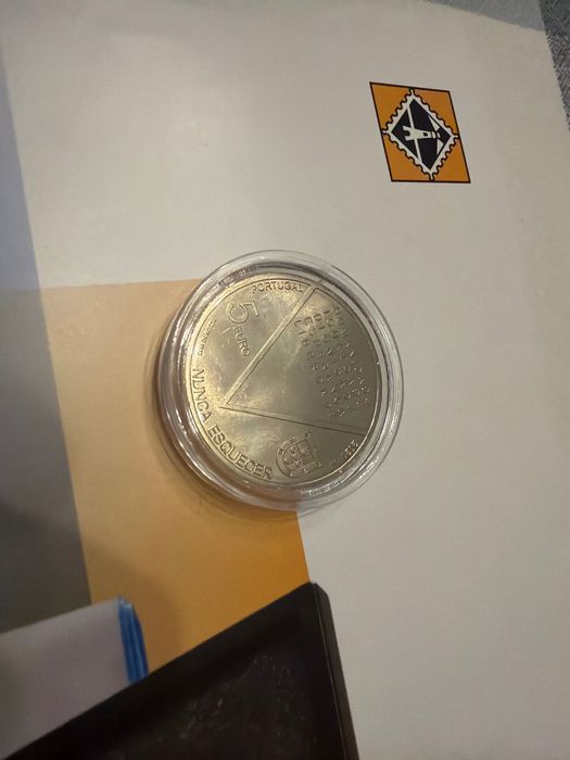 Aristides Sousa Mendes - Moeda Comemorativas de 5 € - Cupro-Níquel