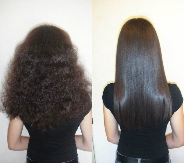 Keratynowe prostowanie