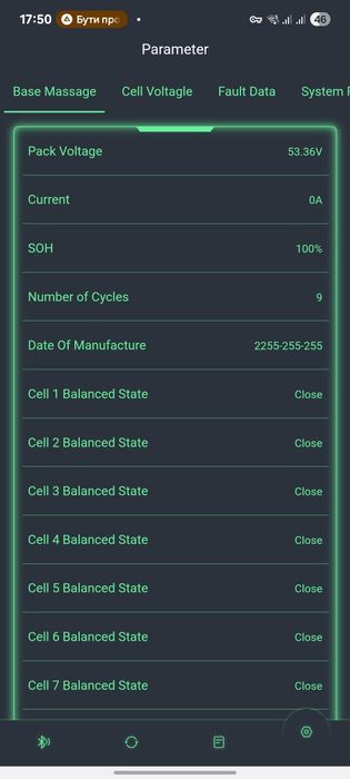 Акумуляторна батарея Bemory LiFePO4 48V 100Ah  нова в металевому корпу