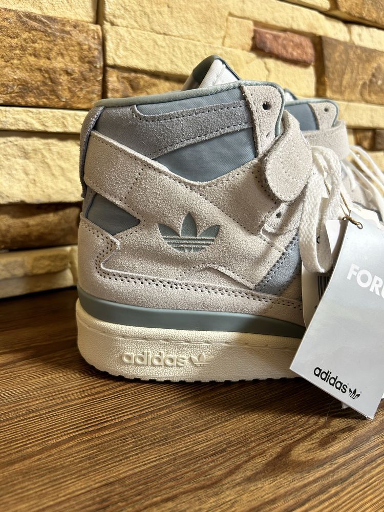 Кросівки Adidas ОРИГІНАЛ FORUM 84 HI  W GREY GZ4379 Кроссовки адидас