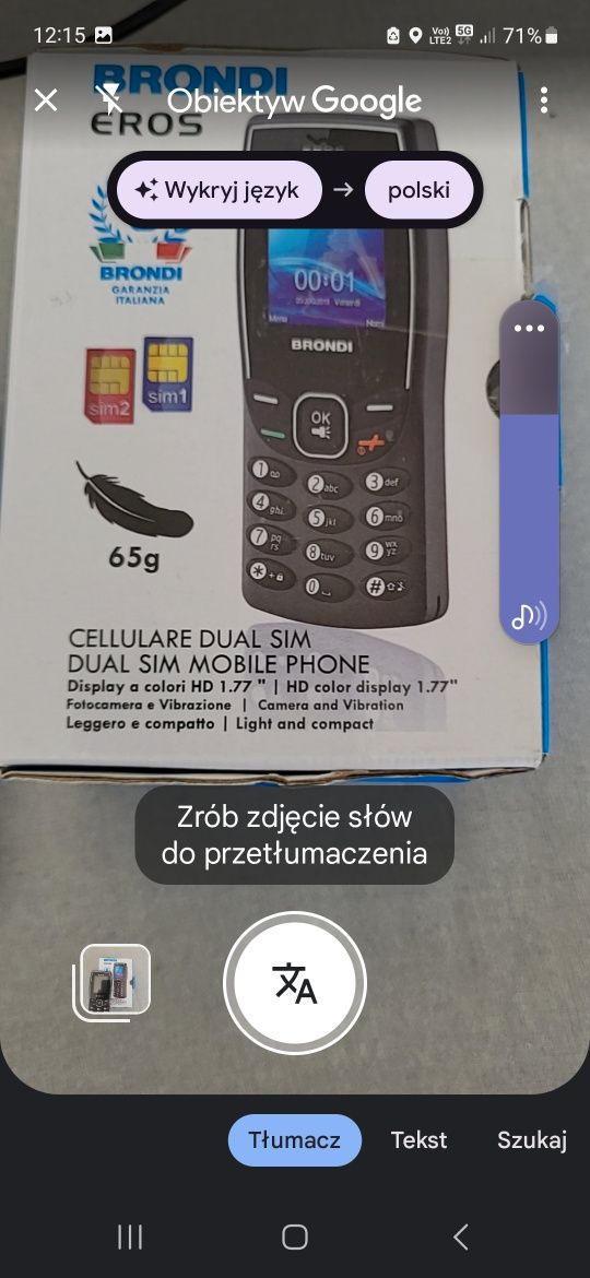 Dwa Telefony komórkowe dual Sim