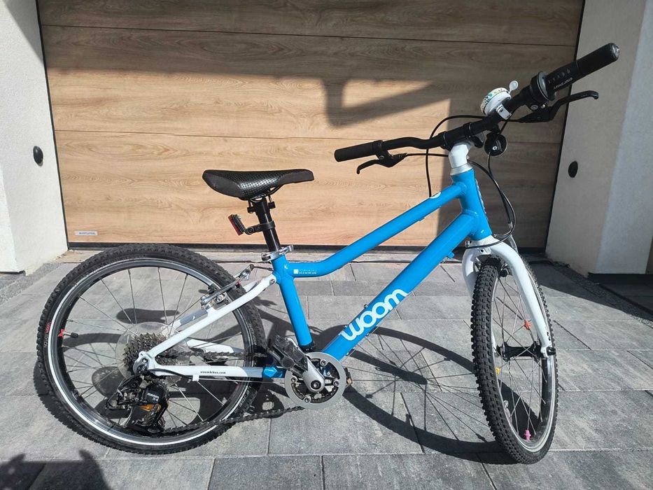 Rower Woom 4,kolor niebieski