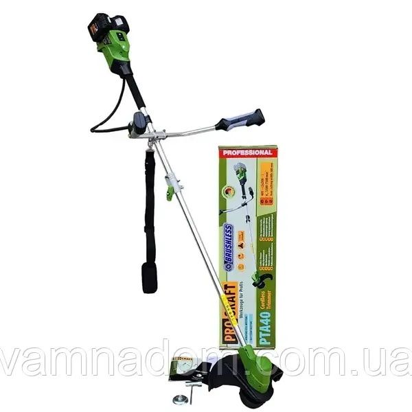 Акумуляторна коса procraft pta 40