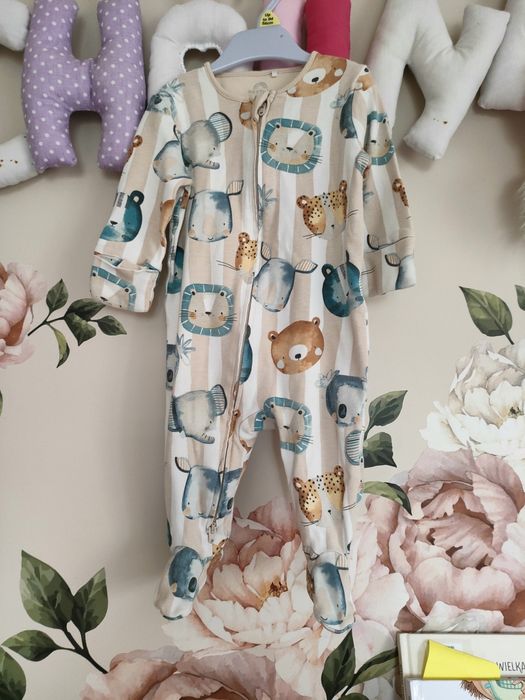 Zestaw pajacyków next 68 pajacyk rampers śpiochy