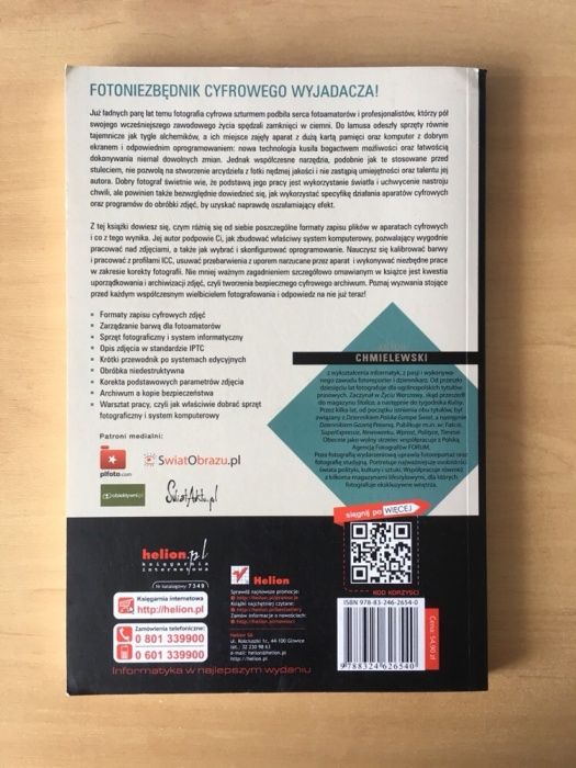 Książka Cyfrowa Ciemnia, Artur Chmielewski