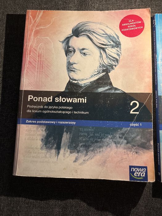 Ponad słowami 2 cz1 i cz2 zakres podstawowy i rozszerzony język polski