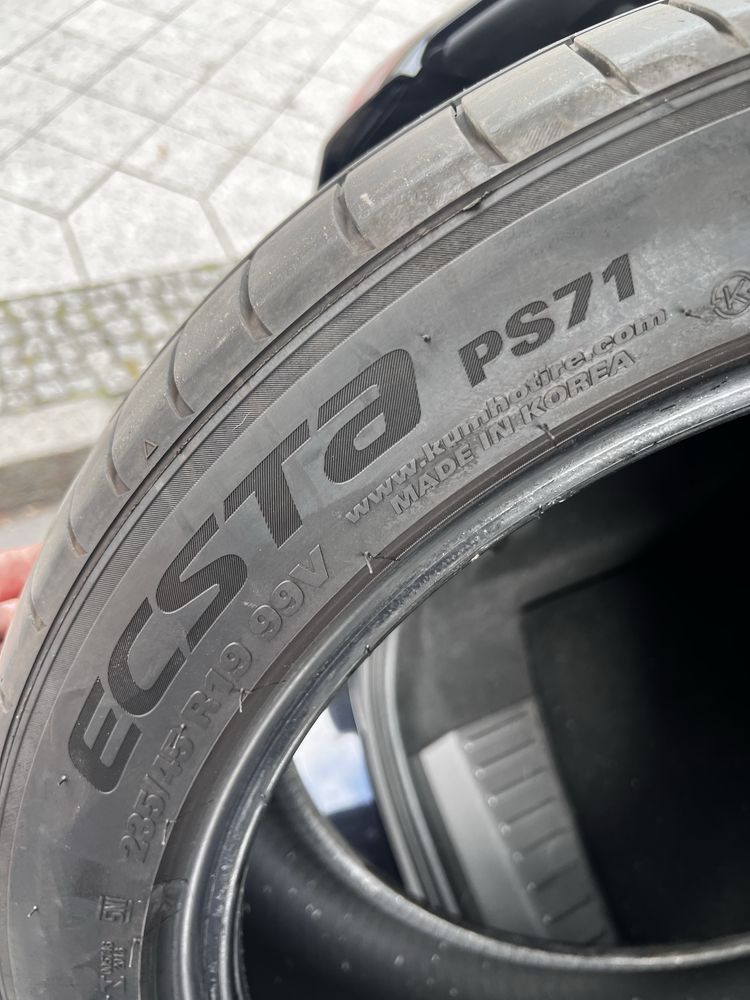 2 x Opony letnie Kumho Ecsta PS71 235/45 19” SUV