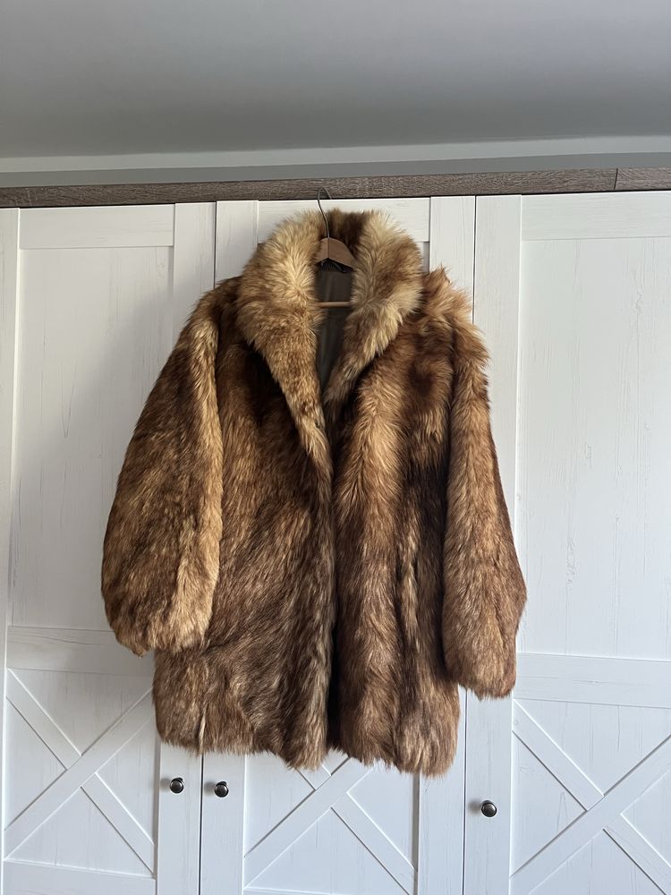 Prawdziwe futro vintage - idealny stan