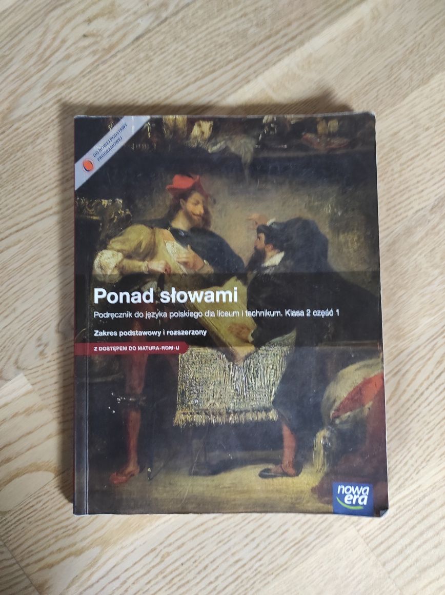 Podręcznik Ponad Słowami Klasa 2 część 1