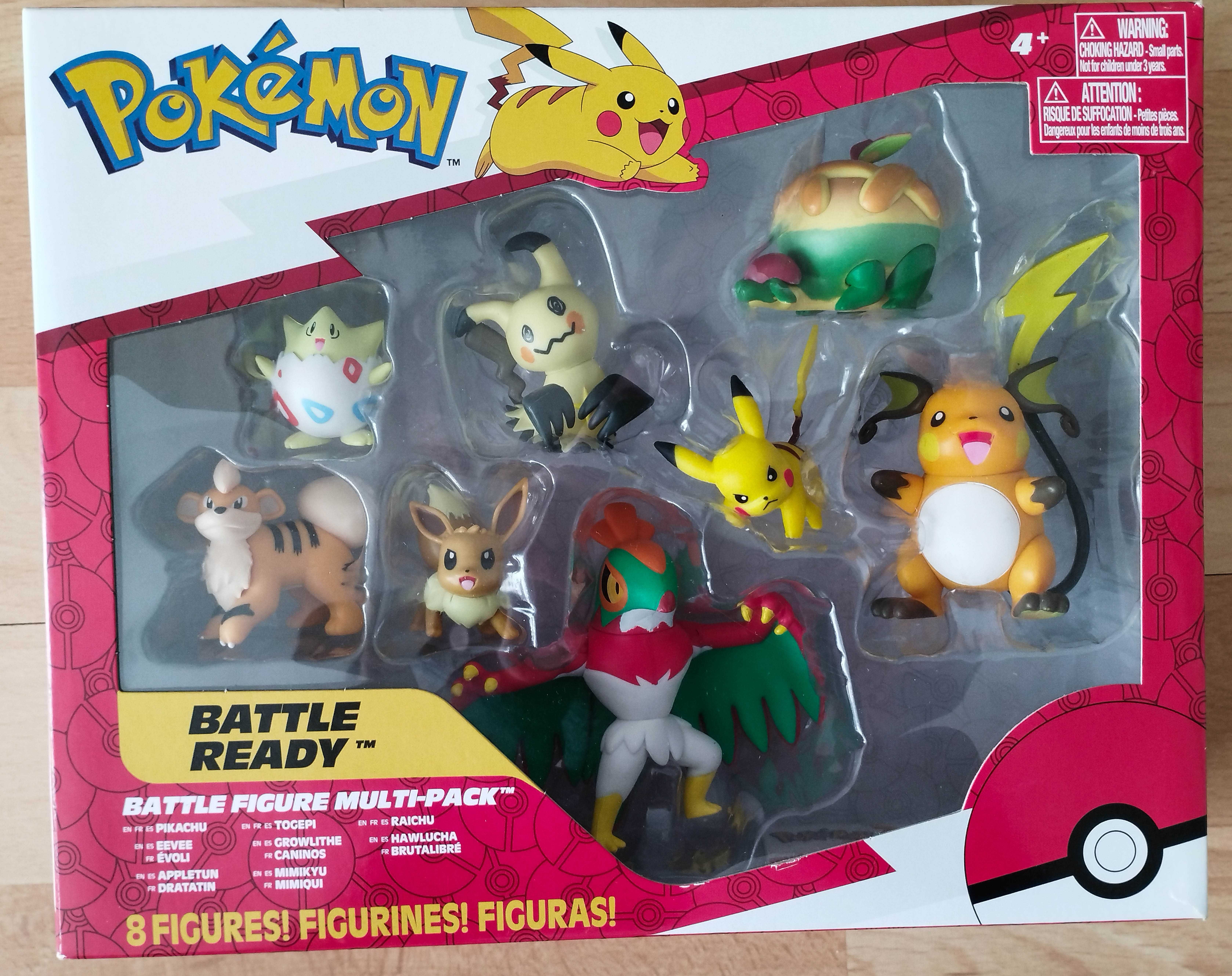 Pokemon set 8 figurek bitewnych